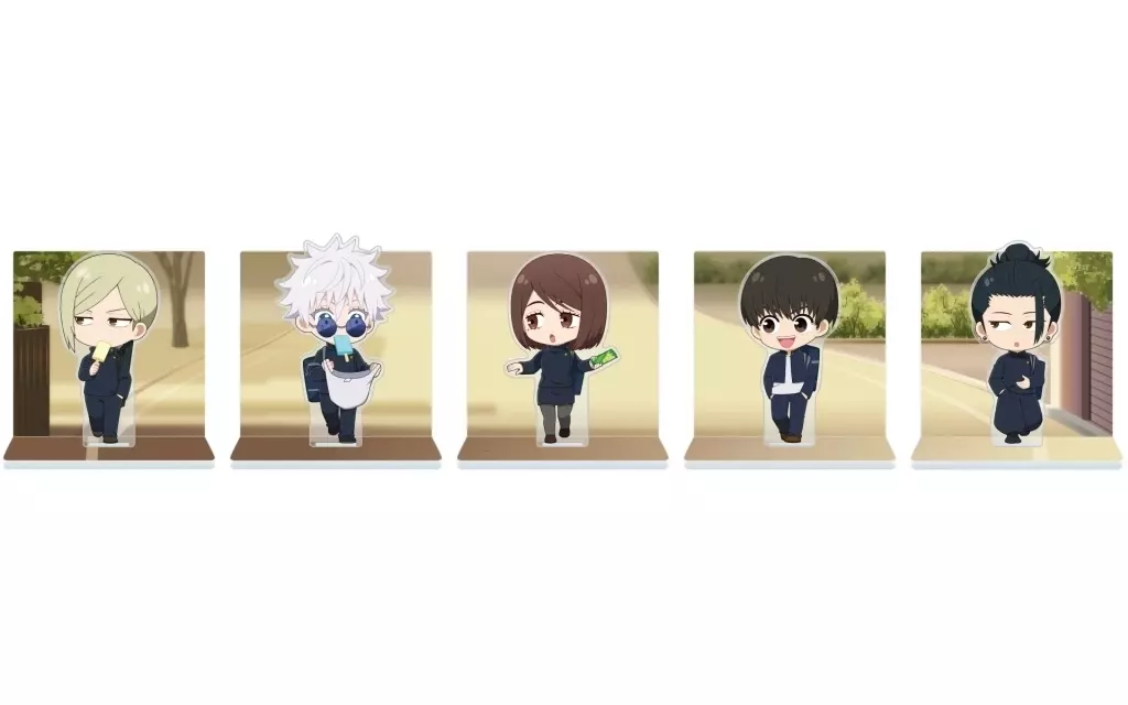 呪術廻戦 ジオラマアクリルスタンド2 懐玉・玉折 全10種 呪術廻戦 懐玉・玉折 ジオラマアクリルスタンド2 放課後ver 夏油傑