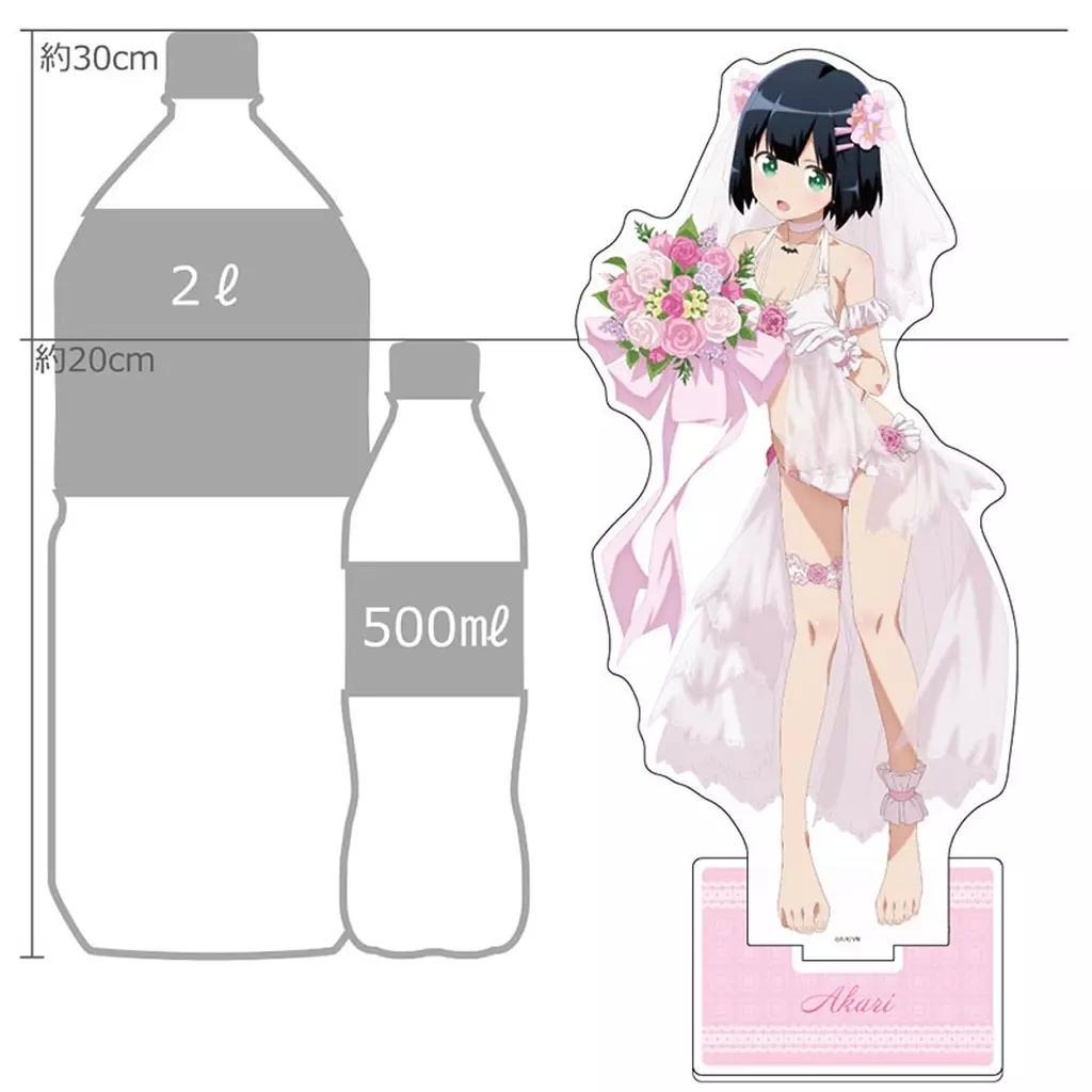 灯(ウェディング水着) 描き下ろし特大アクリルスタンド 「となりの吸血鬼さん」 となりの吸血鬼さん]描き下ろし特大アクリルスタンド（ソフィー
