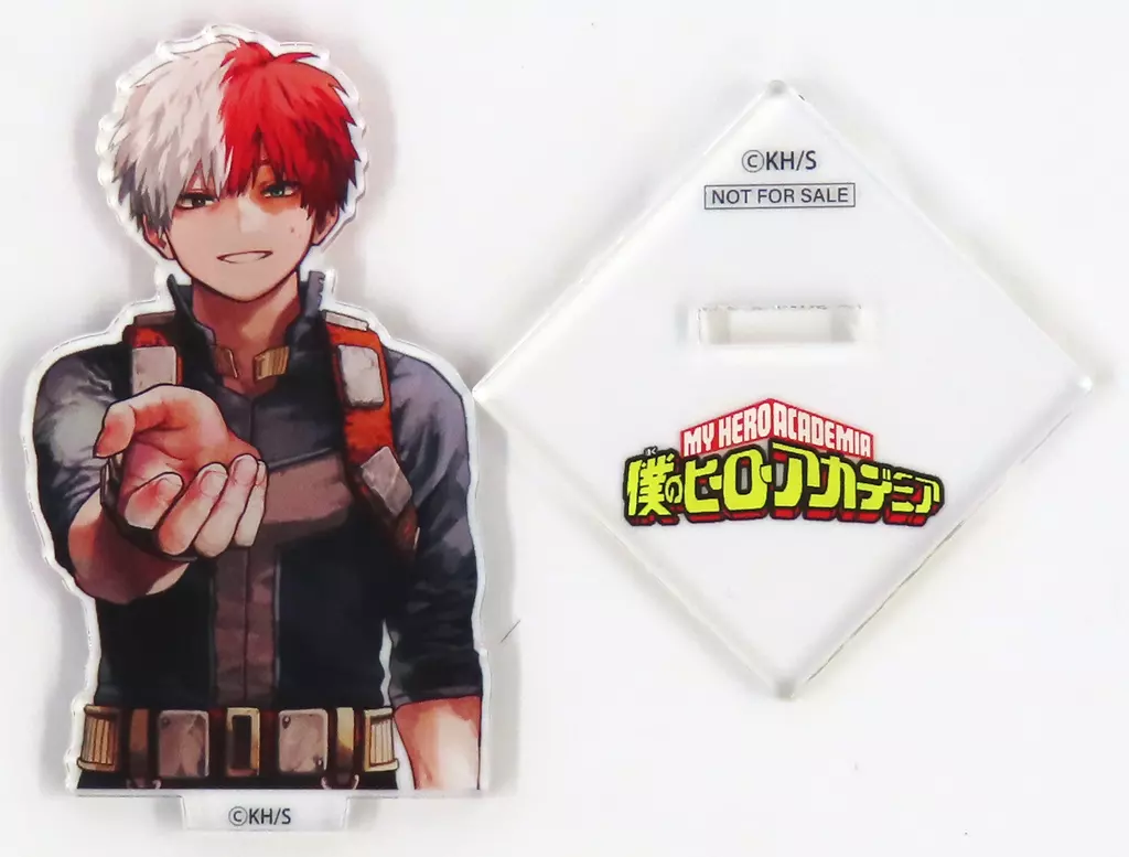 僕のヒーローアカデミア 42巻 当選品 アクスタ 緑谷出久 爆豪勝己 轟焦凍 駿河屋 -<中古>緑谷出久＆爆豪勝己＆轟焦凍 アクリルスタンド3種セット