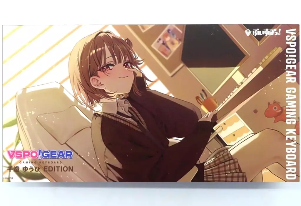 あ VSPO! GEAR ゲーミングキーボード 第3弾 千燈ゆうひ VSPO! GEARより、待望のゲーミングキーボード第3弾が登場