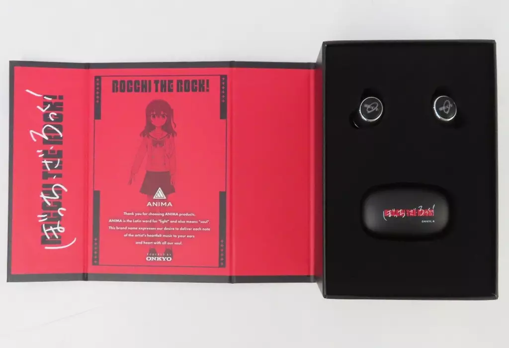 ぼっち・ざ・ろっく！喜多郁代　WIRELESS EARPHONES AOW01 ONKYO Bocchi The Rock AOW01 Hitori Goto True Wireless