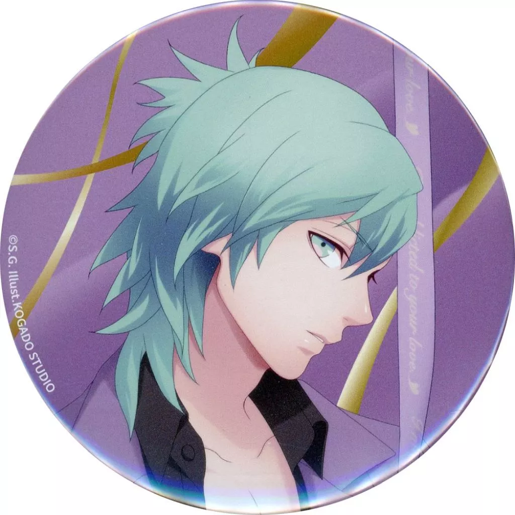 うたプリ　ブロッコリーオンラインくじ　CR D賞　ビッグ缶バッジ　美風藍32点 ブロッコリーオンラインくじ うたの☆プリンスさまっ♪ Color