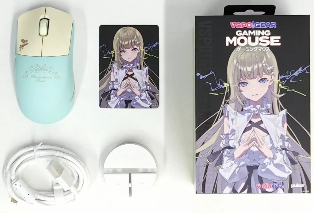 駿河屋 -<中古>英リサ VSPO! GEAR ゲーミングマウス 「バーチャル