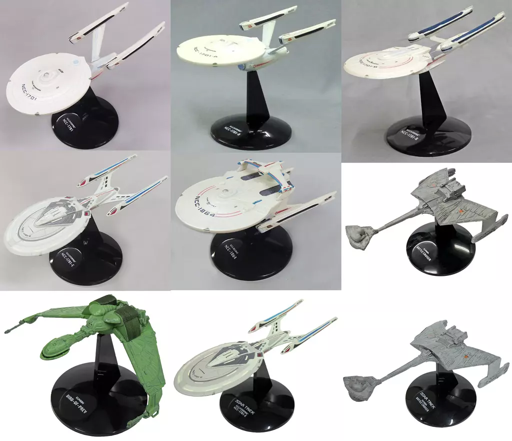 スタートレック　SFムービーセレクション Vol.１　未開封　全９種 SFムービーセレクション スタートレック Vol.1 6個セット (食玩