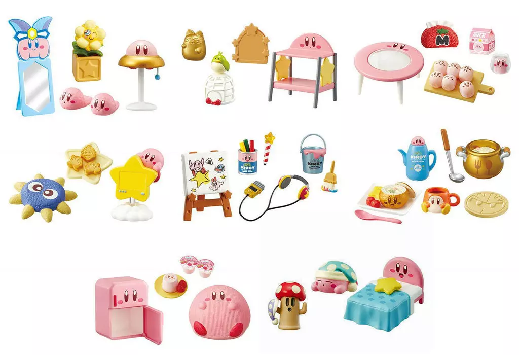 駿河屋 -<中古>全8種セット 「星のカービィ しあわせカービィ
