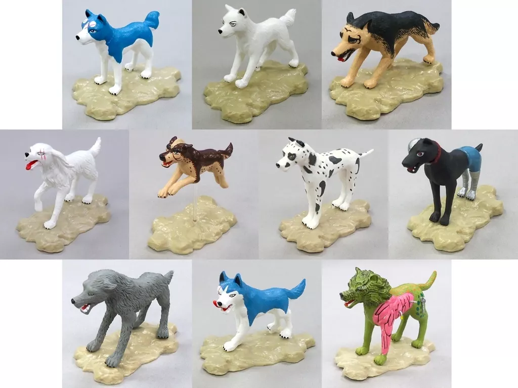 駿河屋 -<中古>全10種セット 「銀牙伝説 WEED(ウィード) フィギュア