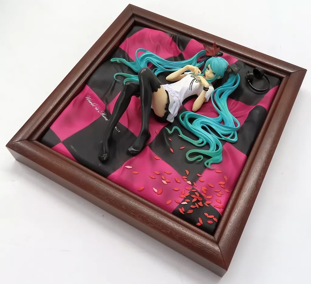 ☆　初音ミク　ワールドイズマイン　ブラウンフレーム　フィギュア　☆ Amazon.co.jp: supercell feat. 初音ミク ワールドイズマイン