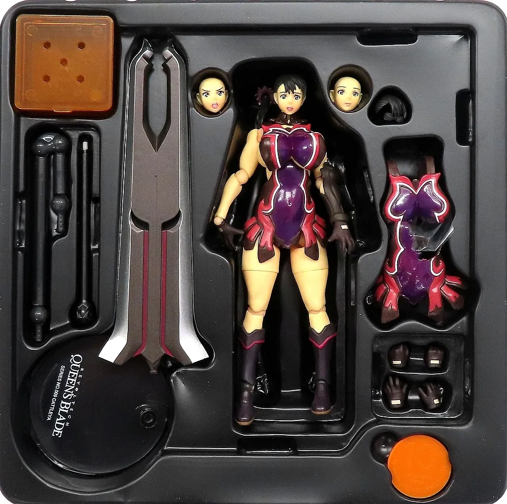 リボルテック 『☆クイーンズブレイド ✨』武器屋カトレア 009 駿河屋 -【アダルト】<中古>リボルテック クイーンズブレイド No.009