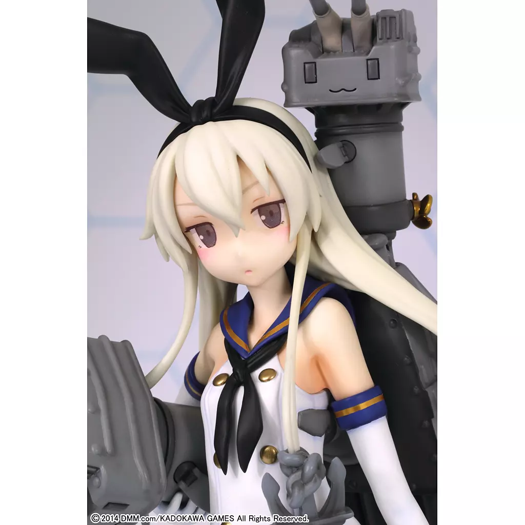 駿河屋 -<中古>島風 「艦隊これくしょん～艦これ～」 1/8 PVC製塗装