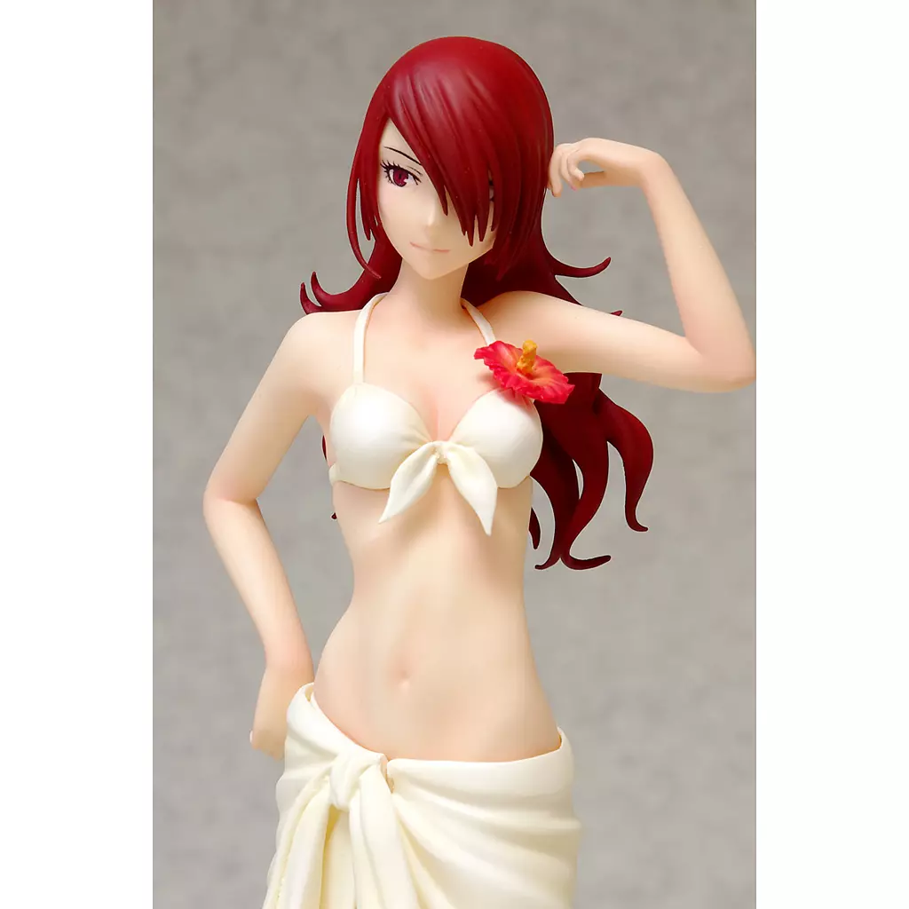 駿河屋 -<中古>桐条美鶴 「劇場版 ペルソナ3」 BEACH QUEENS 1/10 PVC