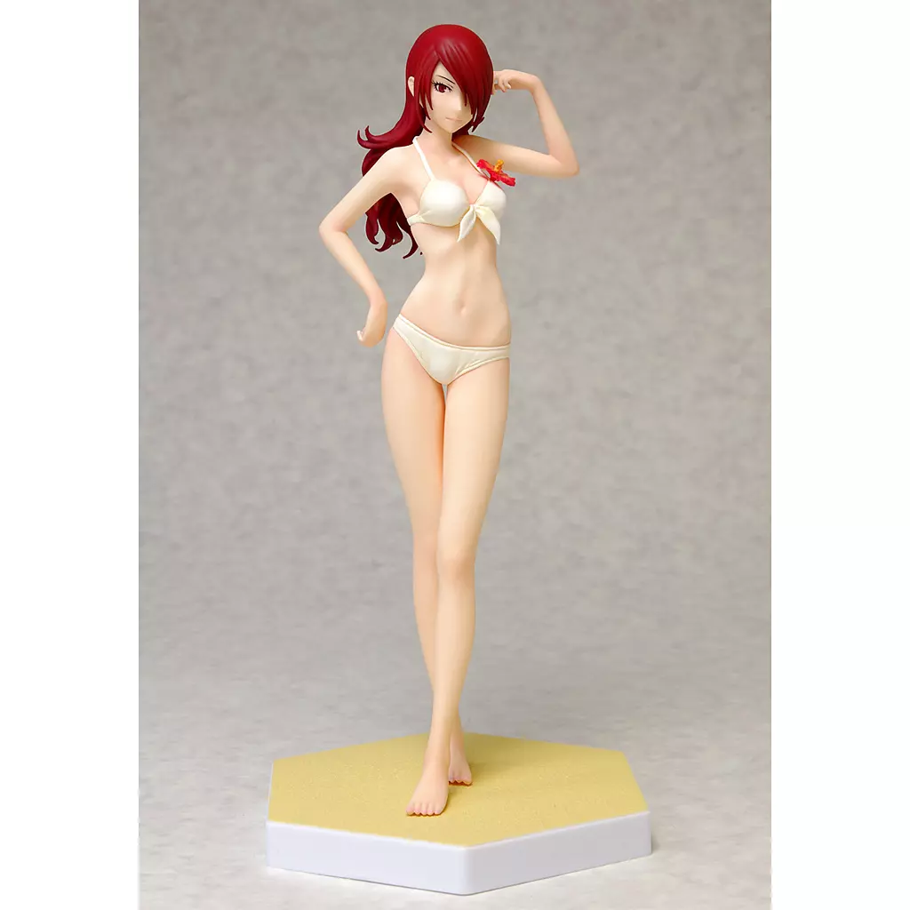 駿河屋 -<中古>桐条美鶴 「劇場版 ペルソナ3」 BEACH QUEENS 1/10 PVC