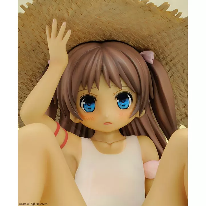 ものべの　夏葉　スク水　フィギュア ものべの』夏葉が可愛らしさMAXのスク水姿でクイーンテッドから立体化