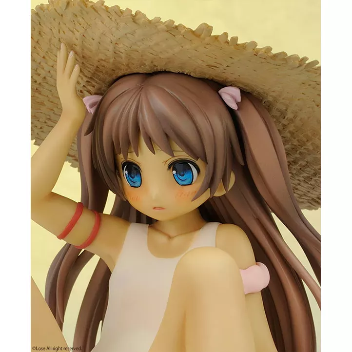 ものべの　水着　フィギュア　すみ　夏葉 駿河屋 -【アダルト】<中古>[特典付き] 沢井夏葉 にゃーにゃースク水