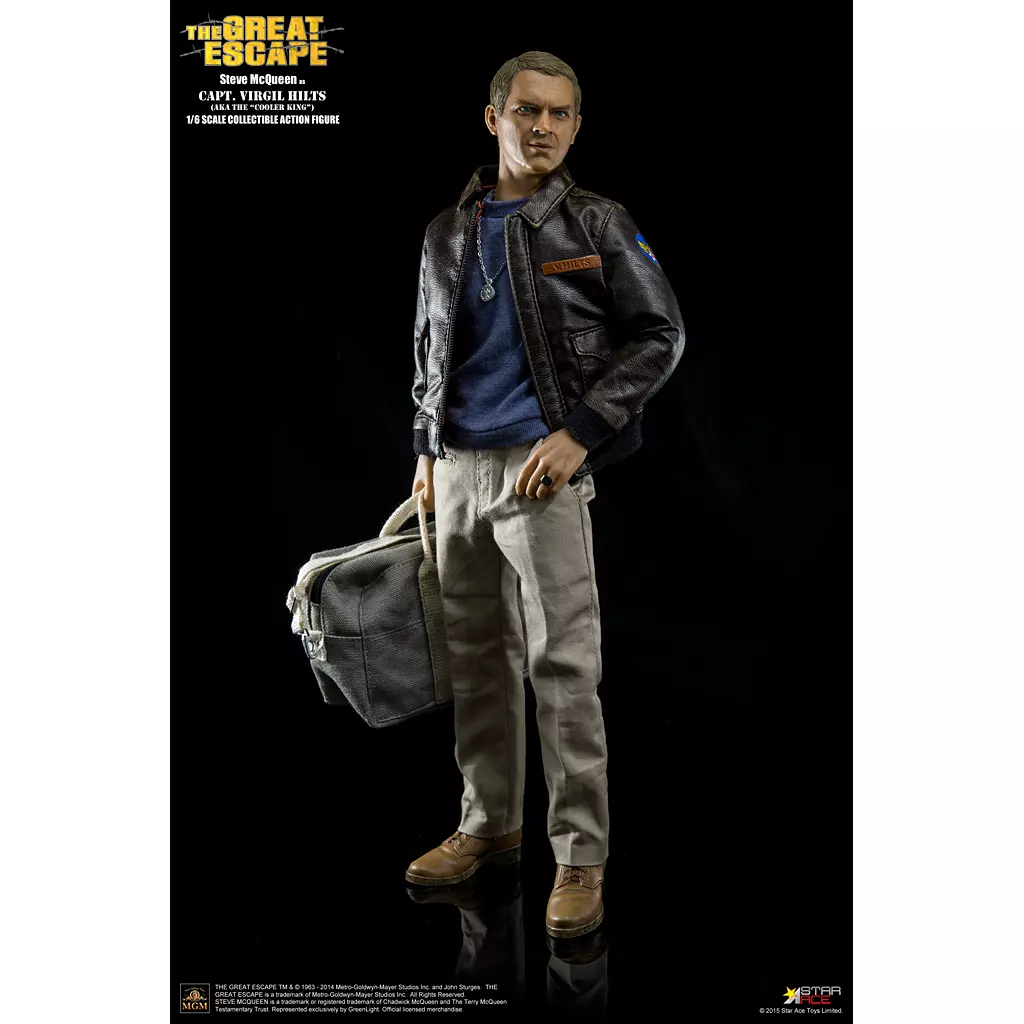 スティーブマックイーン 「戦う翼」バズリクソン カスタムフィギュア Bibian 比比昂 - 「戦う翼」バズリクソン スティーブ