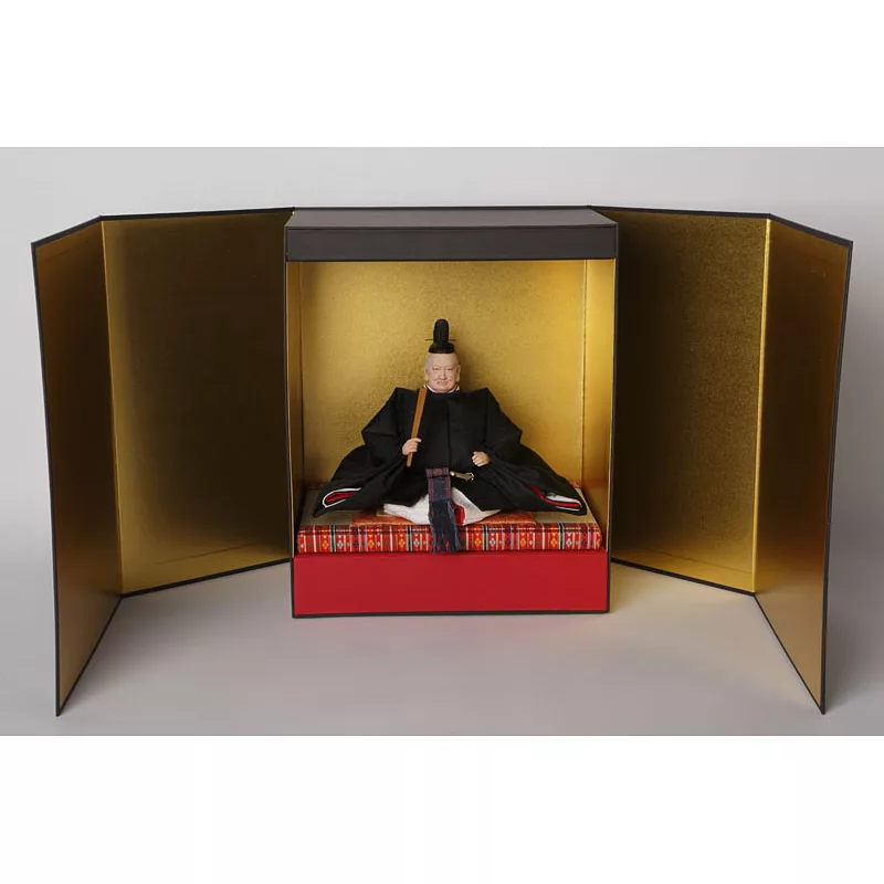 駿河屋 -<中古>駿府人形 徳川家康公坐像 1/6 塗装済み完成品（フィギュア）