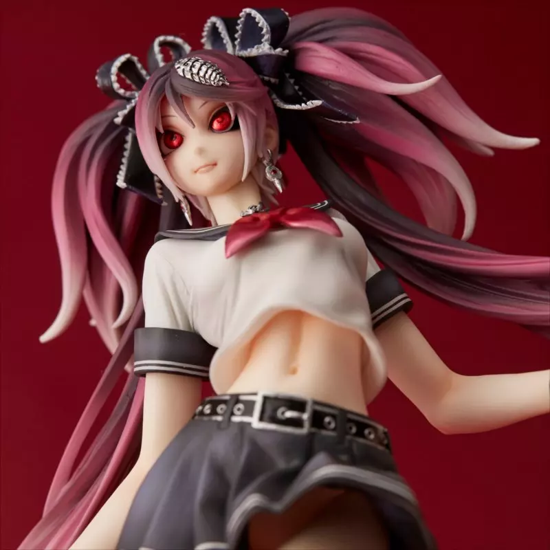 石灰詩絵美(いしばいしえみ) シーエ セーラー服 フィギュア かるしうむ! かるしうむ！」シーエこと石灰詩絵美がユニオンクリエイティブのハイ