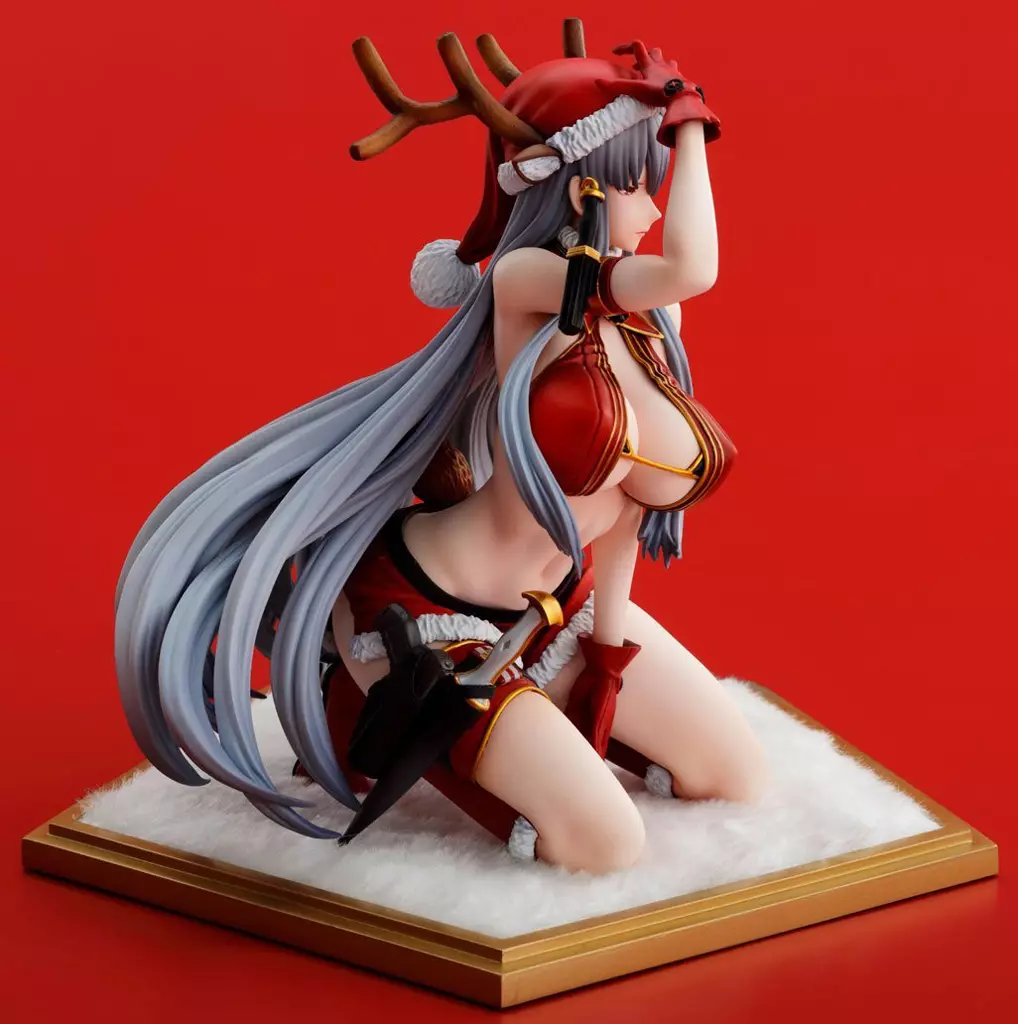 セルベリア・ブレス/ユリアナ・エーベルハルト-X'mas Party SET 塗装済み完成品 1/7 戦場のヴァルキュリアDUEL セルベリア・ブレス