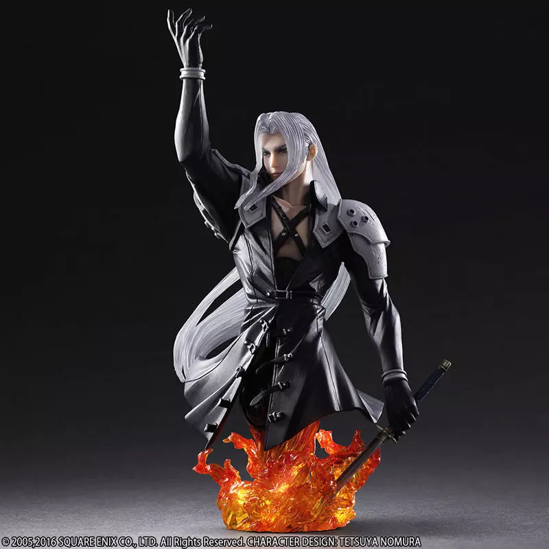 〚現状品〛スタティックアーツ バスト セフィロス フィギュア FFⅦ Amazon.co.jp: ファイナルファンタジーVII リバース スタティック