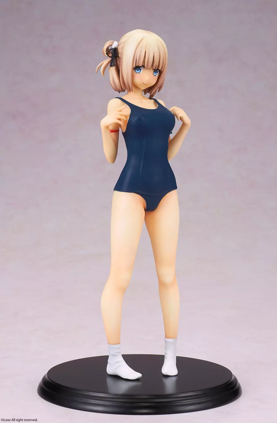 中古品】まいてつ ハチロク 白スクver. 1/6スケール PVC製 塗装済み