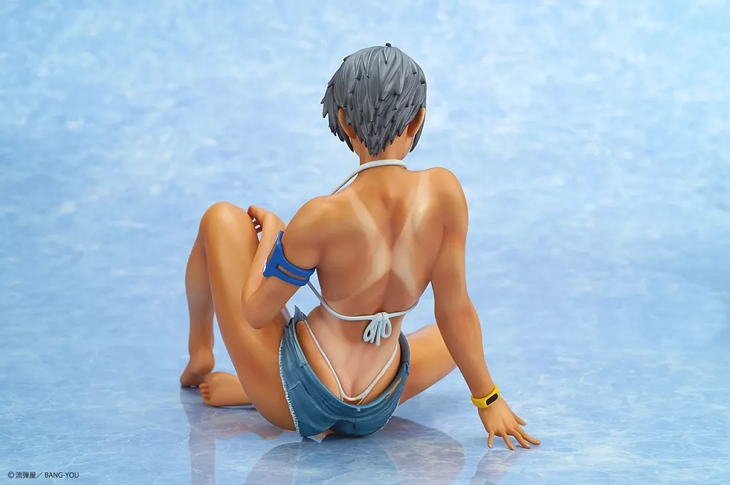 流弾涼子 bang you フィギュア 完成品 未開封 mouse unit FIG]天然常夏娘 流弾涼子(ながれだまりょうこ) 1/6 完成品 フィギュア