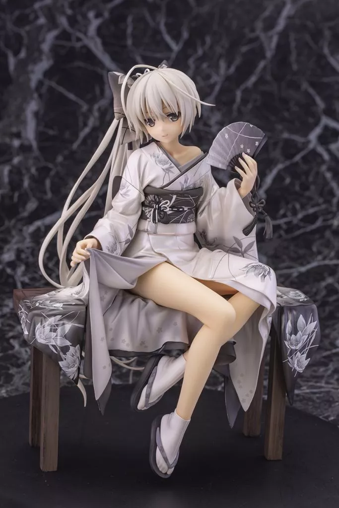 フィギュア　[破損品/ランクB/特典付き] 春日野穹 着物Ver. あみあみ限定版 「ヨスガノソラ」 1/7 PVC製塗装済み完成品 駿河屋 -<中古>[特典付き] 春日野穹 着物Ver. あみあみ限定版