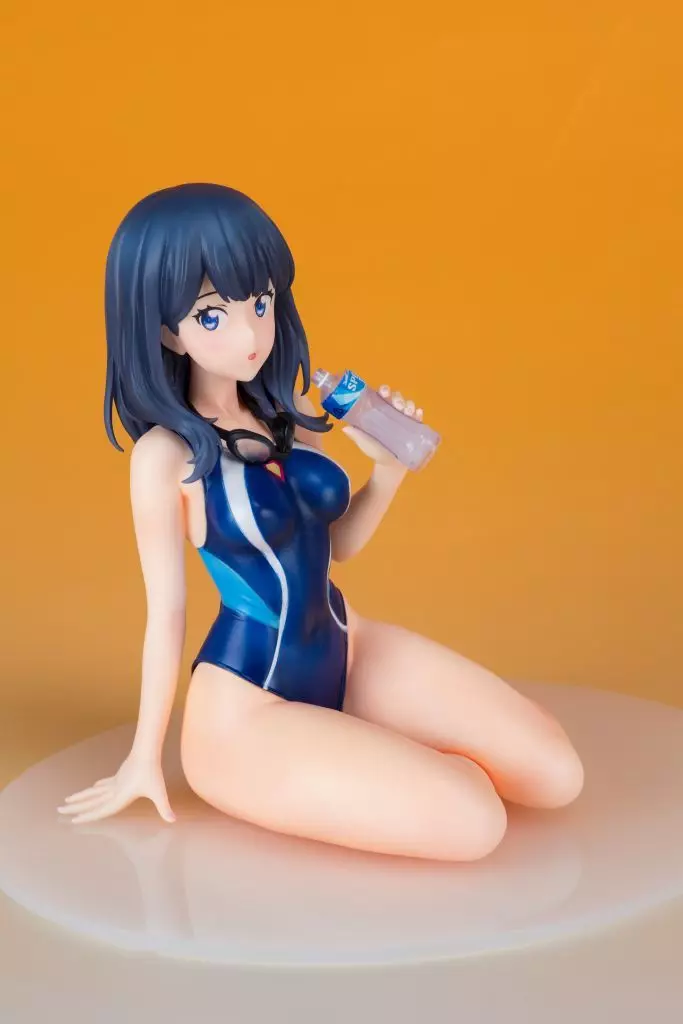 SSSS.GRIDMAN「宝多六花」競泳水着ver 塗装済み完成品フィギュア 駿河屋 -<中古>宝多六花 競泳水着ver. 「SSSS.GRIDMAN」 1/7