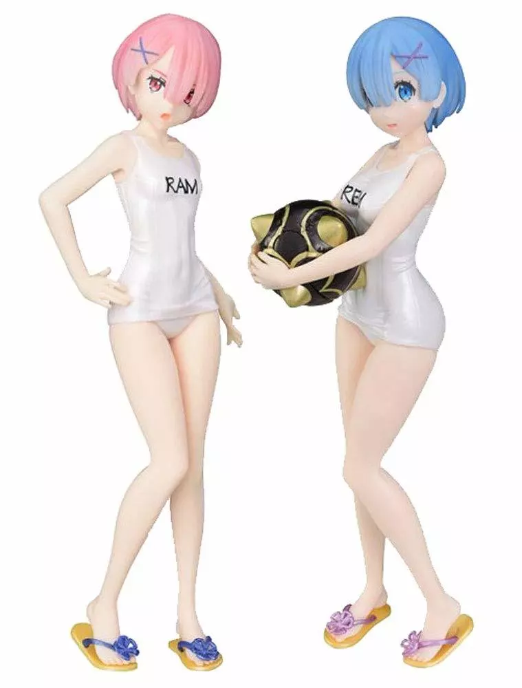 駿河屋 -<中古>ラム＆レムセット WF限定 Private-Beach Ver. 「Re