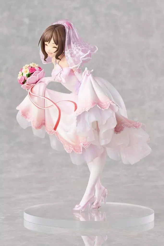 フィギュア　[ランクB/特典付き] 前川みく ドリーミンブライドver. 「アイドルマスター シンデレラガールズ」 1/7 PVC＆ABS製塗装済み完成品 東京フィギュア限定 アイドルマスター シンデレラガールズ 前川みく ドリーミン