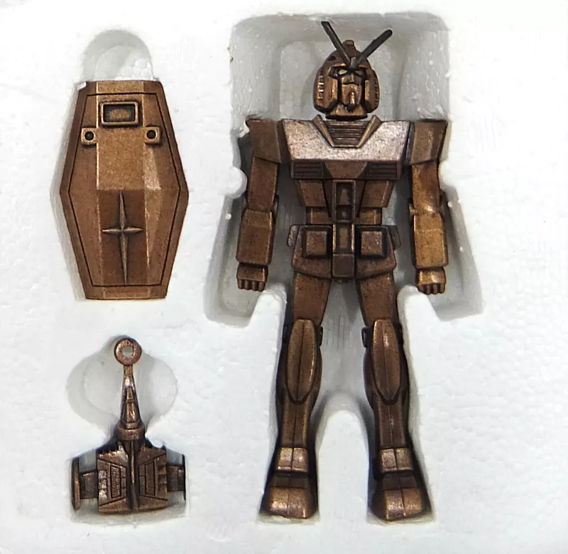 モビルスーツ　ガンダムモデル　高級ブロンズ仕上げ 駿河屋 -<中古>[付属品欠品] モビルスーツガンダムモデル 高級ブロンズ