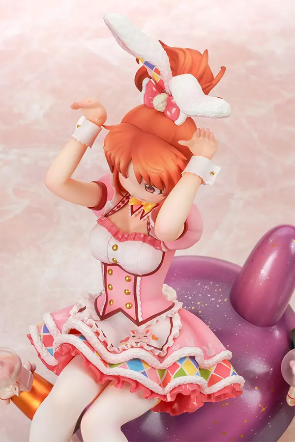 アイドルマスター 安部菜々 プリプリウサミン フィギュア デレマス」よりプリプリウサミン衣装の安部菜々がフィギュアになって