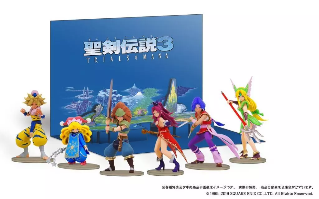 聖剣伝説３ コレクターズエディション マスコットフィギュア 6体セット Amazon.co.jp: 聖剣伝説3 コレクターズ エディション 主人公6人