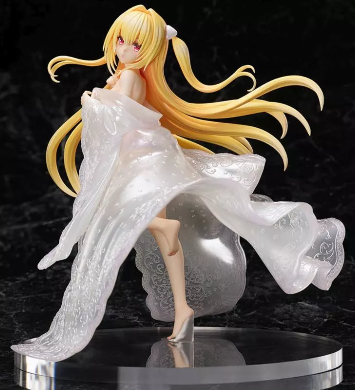 中古 フィギュア ToLOVEる-とらぶる-ダークネス 金色の闇 白無垢 2021年製 1/7PVC＆ABS製塗装済み完成品F：NEX限定 【720】 駿河屋 -<中古>金色の闇 -白無垢- 「To LOVEる -とらぶる