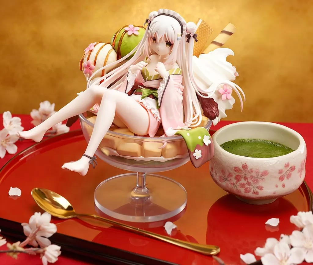 しらたまパフェ　白玉こまめ しらたまオリジナルキャラクター　1/6 しらたまオリジナルキャラクター しらたまパフェの白玉こまめ 1
