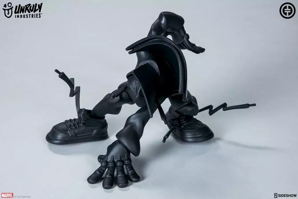 【希少品】アンルーリー・インダストリーズ アンルーリー・インダストリーズからスニーカーを主張したグラフィティ マイルス/スパイダーマン アメコミ