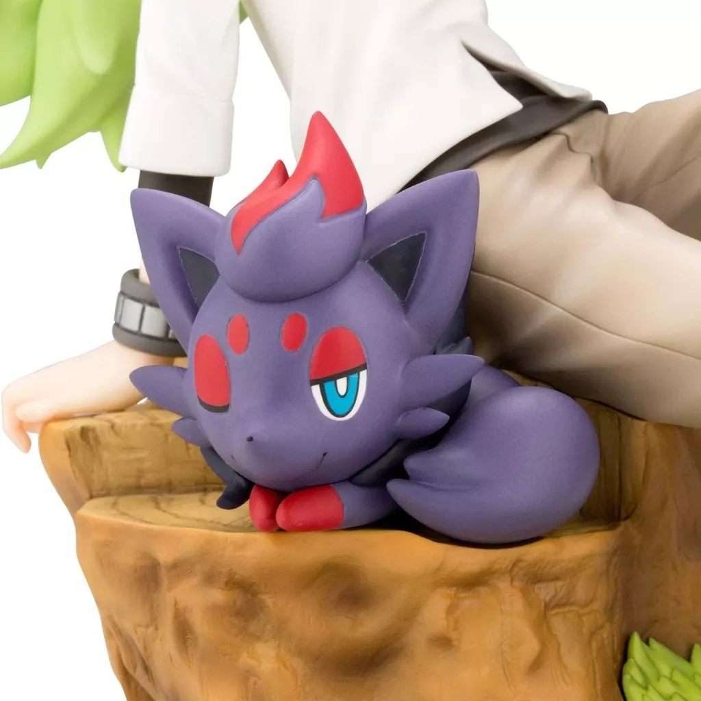 N＆ゾロア ポケットモンスター 1/8 PVC製塗装済み完成品 駿河屋 -<中古>N＆ゾロア 「ポケットモンスター ブラック