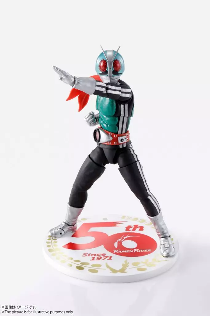 真骨頂製法 仮面ライダー新1号 50th Anniversary Ver. フィギュア S.H.Figuarts(真骨彫製法) 仮面ライダー新1号 50th