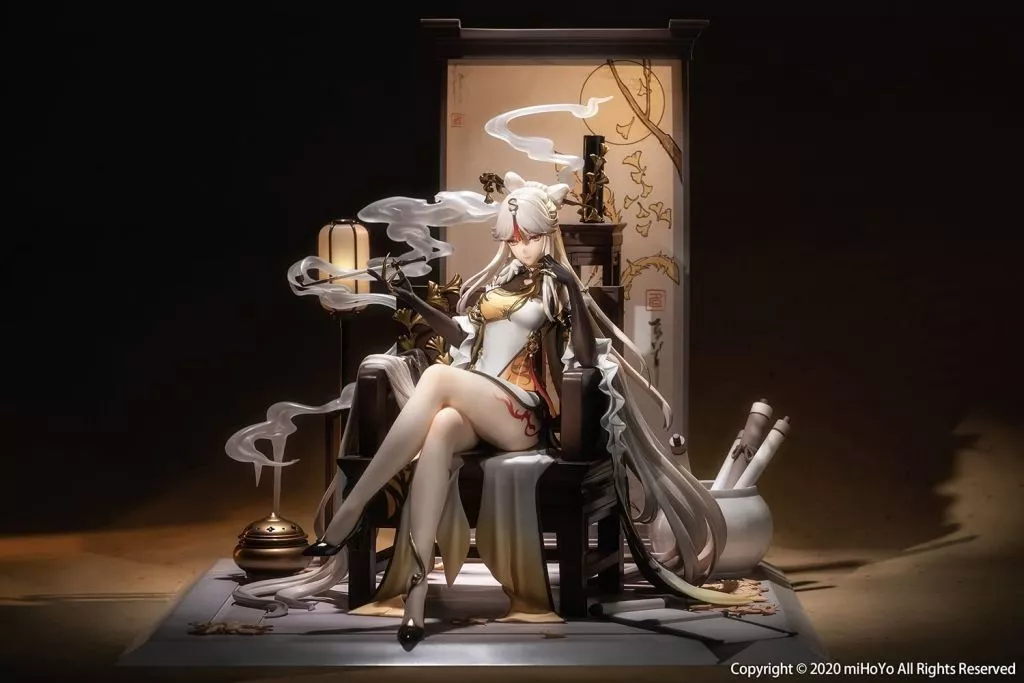 駿河屋 -<中古>凝光・掩月天権Ver. 「原神-GENSHIN-」 1/7 PVC＆ABS製