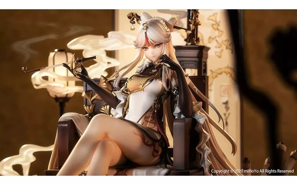 駿河屋 -<中古>凝光・掩月天権Ver. 「原神-GENSHIN-」 1/7 PVC＆ABS製