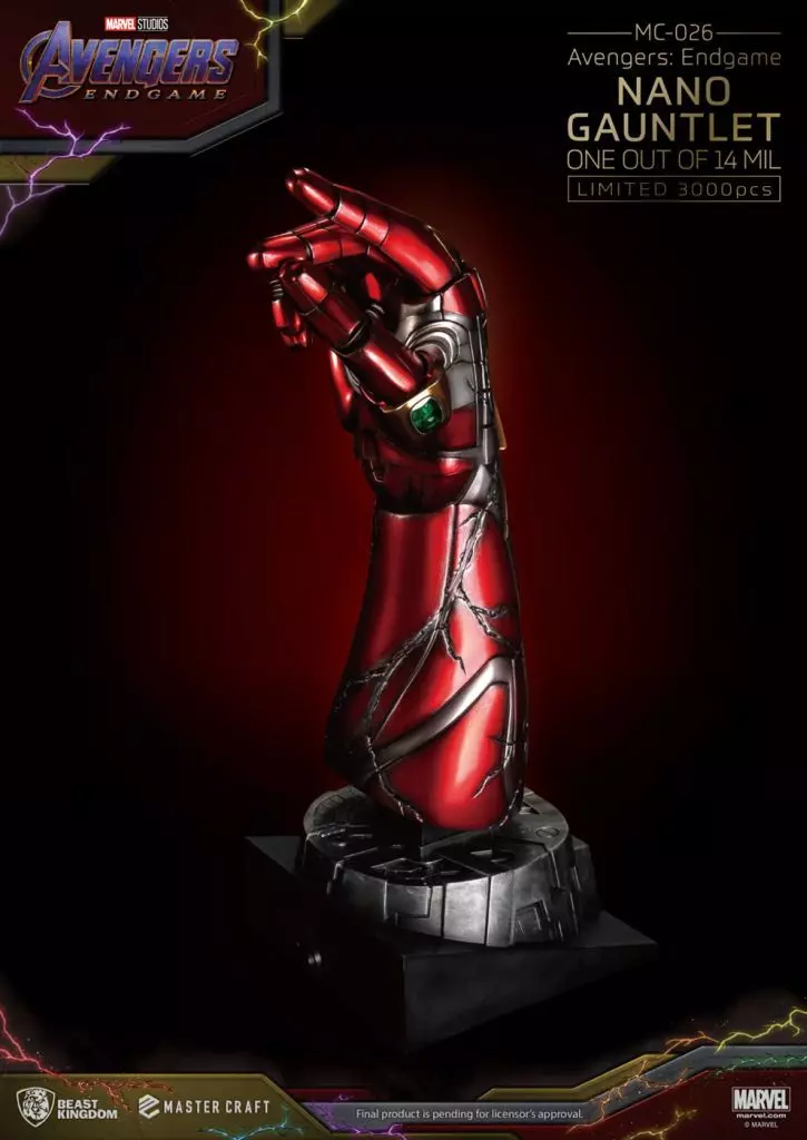 【マスタークラフト】アベンジャーズ ナノ・ガントレット １／１４０００６０５ マスタークラフト 『アベンジャーズ/エンドゲーム』ナノ・ガントレット