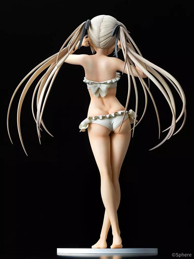 駿河屋 -<中古>春日野穹 水着Ver. 「ヨスガノソラ」 1/6 PVC製塗装済み