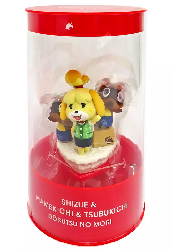 マリオ＆リンク＆しずえ＆インクリング 4個セット スタチュー マリオ・リンク・しずえ・インクリングのスタチューがNintendo TOKYOに
