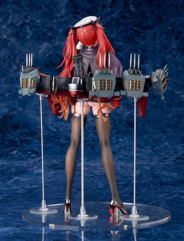 駿河屋 -<中古>ホノルル 「アズールレーン」 1/7 PVC＆ABS製塗装済み