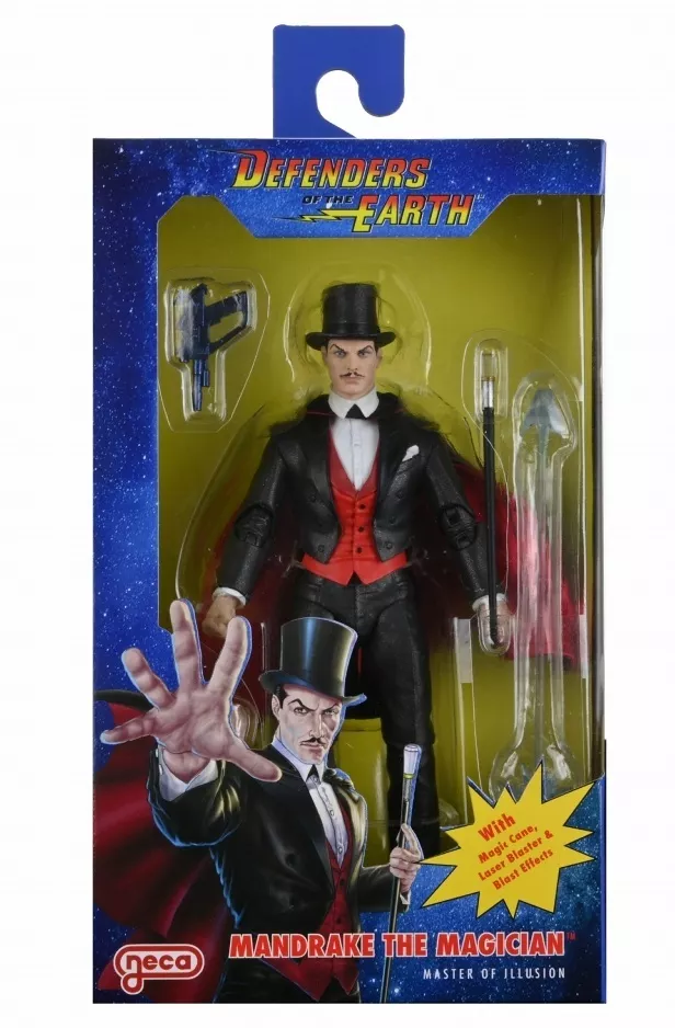 NECA ディフェンダーズオブジアース マンドレイク　ローザー　ギャラクス 地上最強コンビ！ +α -NECA Defenders of the Earth Wave2 - | トイ