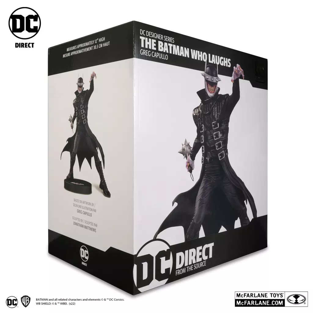 ＤＣダイレクト　バットマン・フー・ラフズ Ｂｙ グレッグ・カプロ　スタチュー DC スタチュー デザイナーシリーズ バットマン・フー・ラフズ By