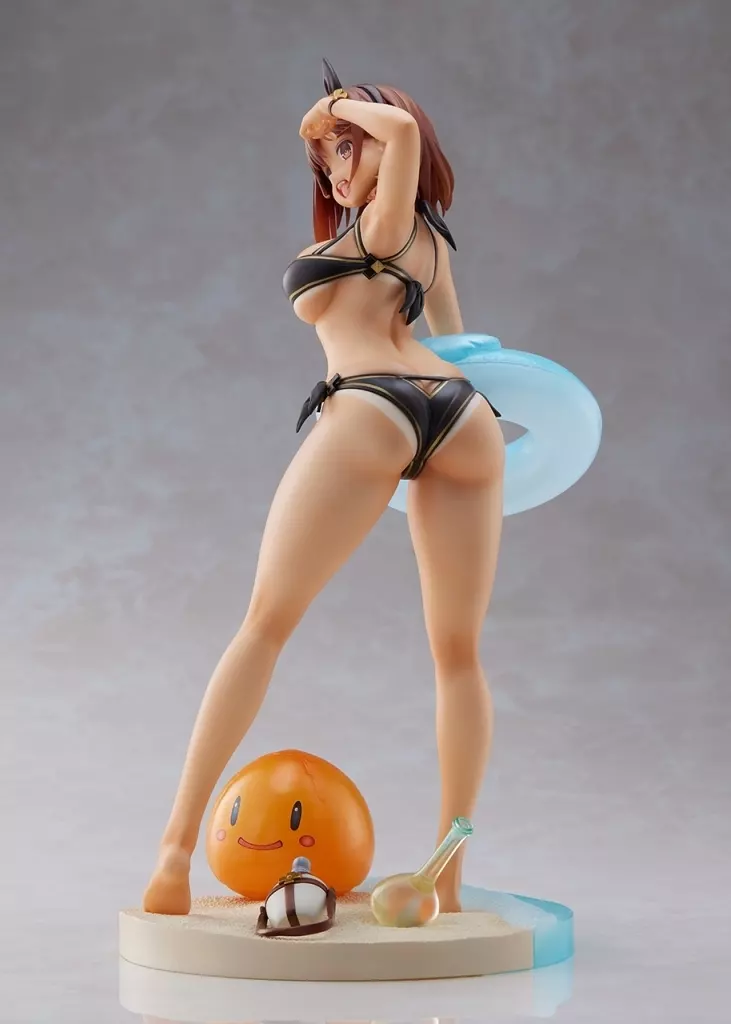 ライザのアトリエ2 ライザ ー黒水着日焼けver.ー 1/6スケール フィギュア 駿河屋 -<中古>ライザ -黒水着日焼けver.- 「ライザのアトリエ2 ～失