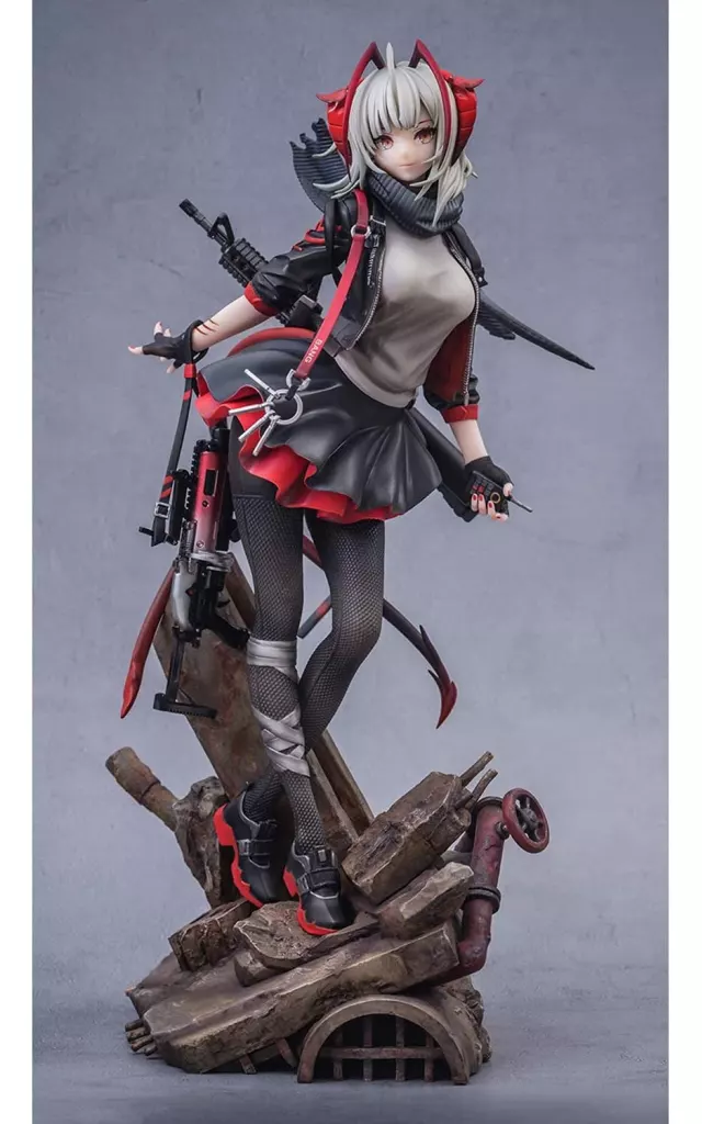 駿河屋 -<中古>W 「アークナイツ」 1/7 塗装済み完成品 bilibili限定