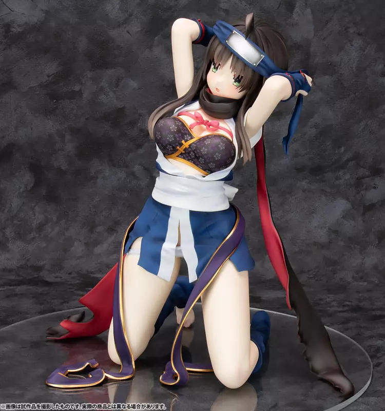 千恋*万花 常陸茉子 1/3.5 完成品フィギュア あみあみ限定版 あみあみ限定特典】【限定販売】千恋*万花 常陸茉子 1/3.5 完成品