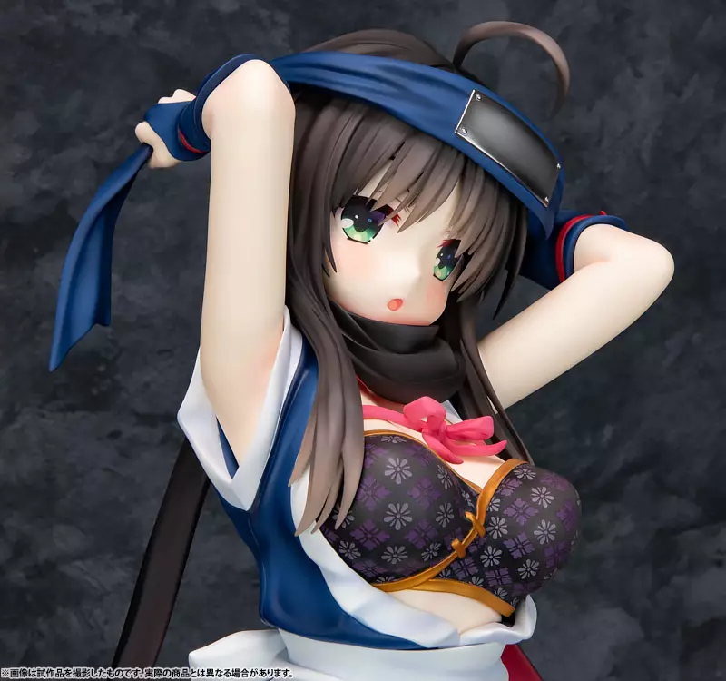 常陸茉子 あみあみ限定版 千恋*万花 1/3.5 フィギュア ゲーム『千恋＊万花』より「常陸茉子」が、1/3.5の巨大スケール
