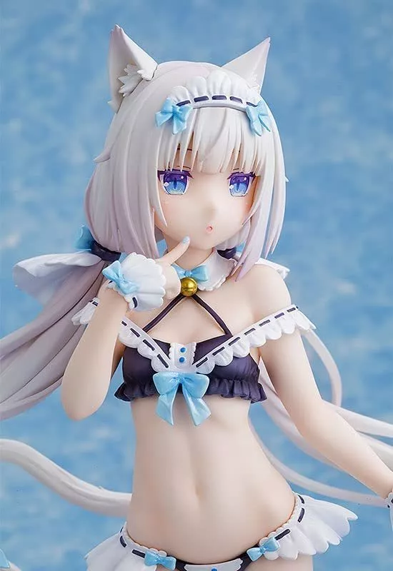 ネコぱら　ショコラ&バニラ メイド水着ver. 2体セット ネコぱら』より、ショコラ/バニラ メイド水着ver.フィギュアが7