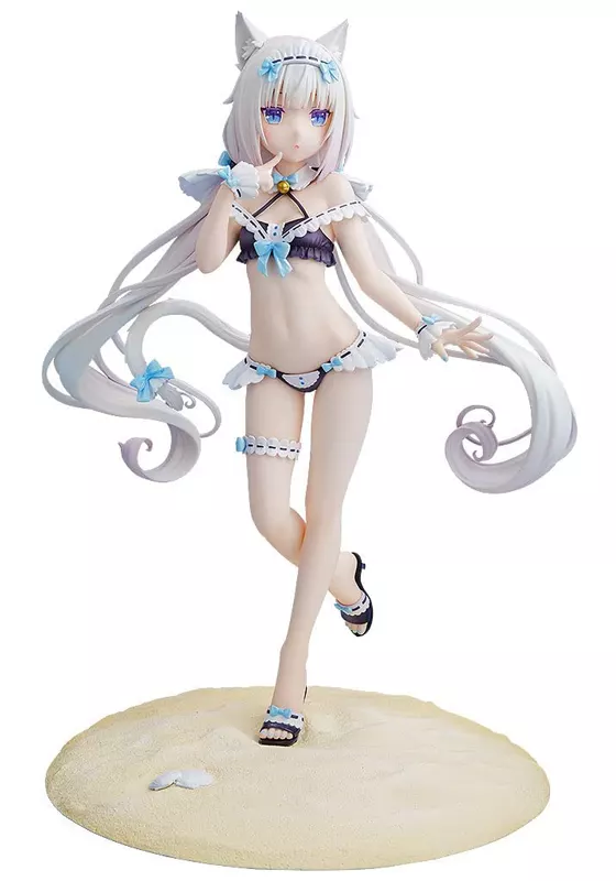 ネコぱら』より、ショコラ/バニラ メイド水着ver.フィギュアが7